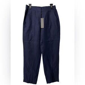 KOBI HALPERIN Addison pants in Navy. Sport chic Linen blend, lightweight.